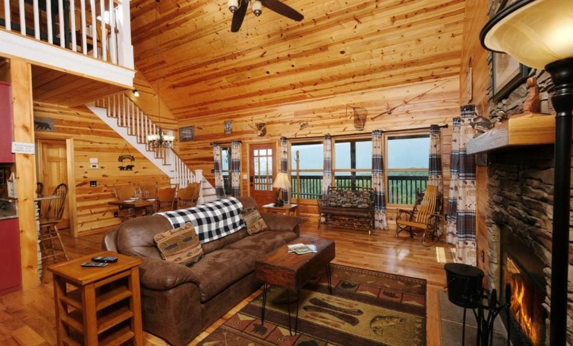 Jacksons Cabin Sevierville Bagian luar foto