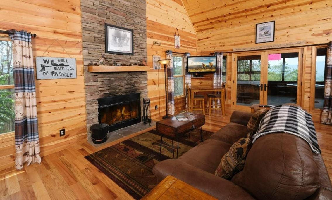 Jacksons Cabin Sevierville Bagian luar foto