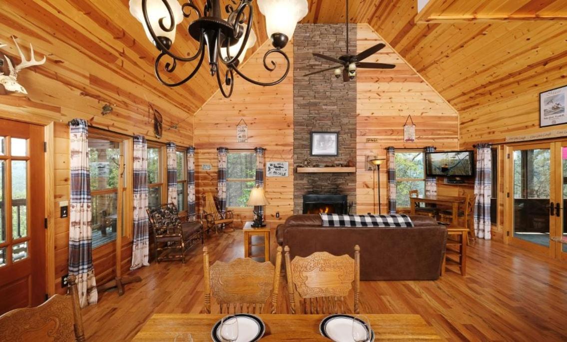 Jacksons Cabin Sevierville Bagian luar foto