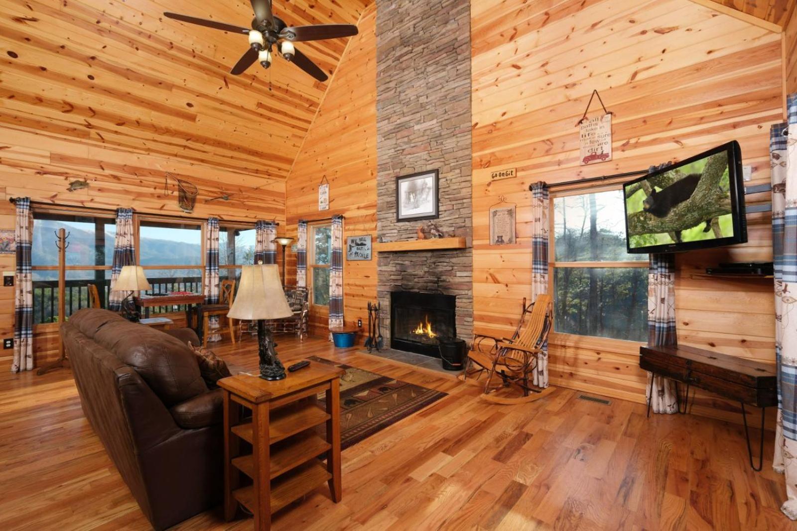 Jacksons Cabin Sevierville Bagian luar foto